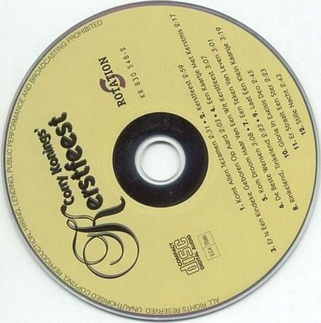 Corry Konings  Kerstfeest : CD